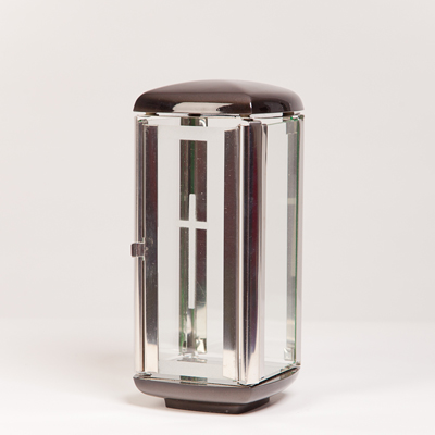 Náhrobní lampa Gray 22 x 10,5 cm