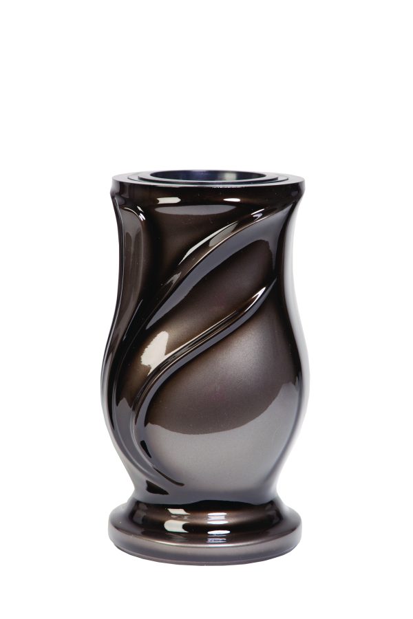 Náhrobní váza Gray 28 x 15 cm